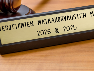 Verottomat korvaukset 2026 & 2025