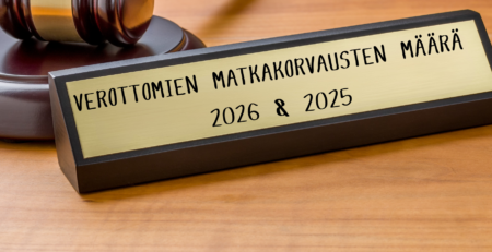 Verottomat korvaukset 2026 & 2025