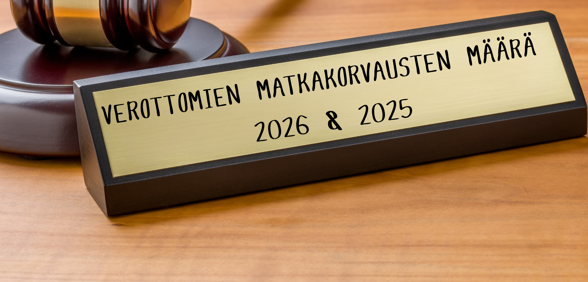 Verottomat korvaukset 2026 & 2025